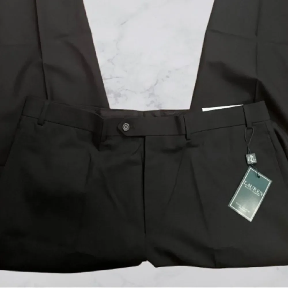 NWT Lauren Ralph Lauren Black Dress Pants